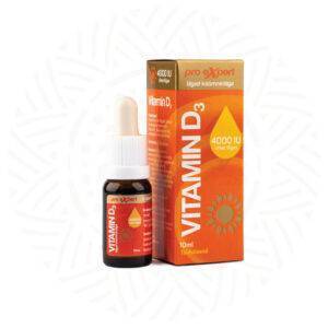 Vitamin D3 Pro Expert tilgad 4000IU koomneoliga 10ml