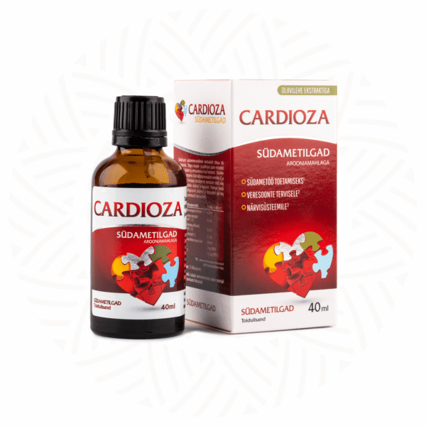 Cardioza Heart Drops 40ml — bottle and box