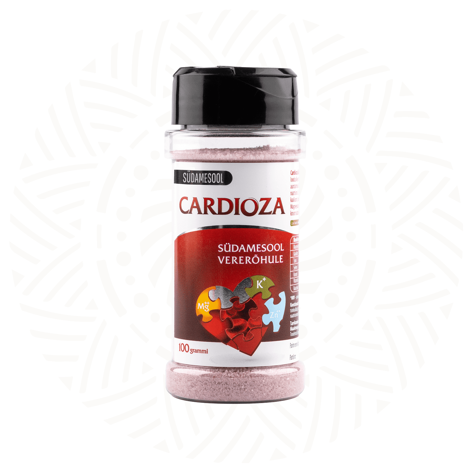 Cardioza Heart Salt 100g — jar