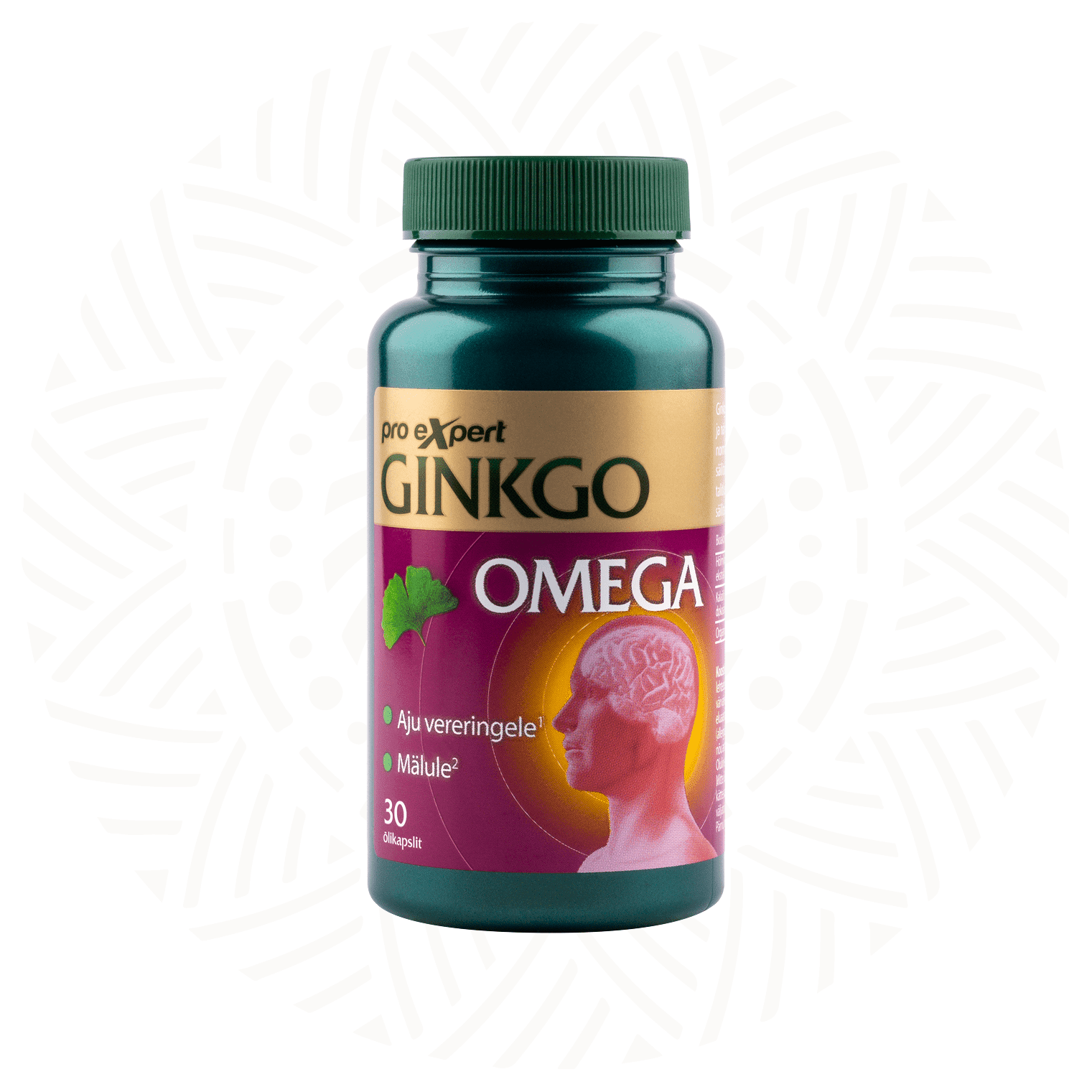 Ginkgo Pro Expert OMEGA N30 — bottle