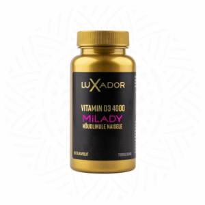 LUXADOR Vitamin D3 4000 MiLADY N90 — bottle