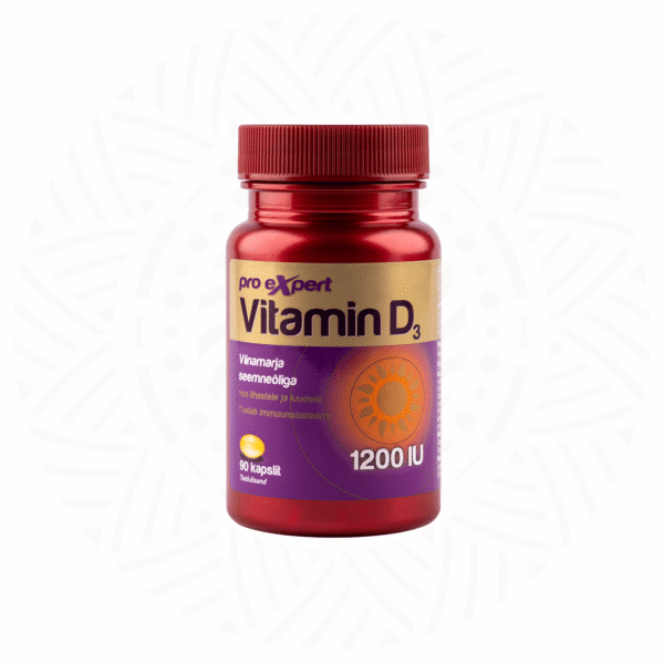Vitamin D3 Pro Expert 1200IU N90 — bottle