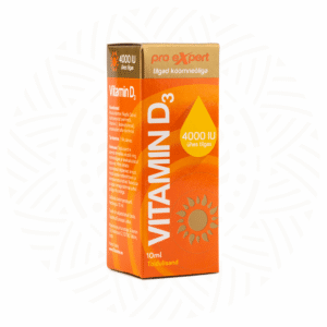 Vitamin D3 Pro Expert 4000IU Drops 10ml with black cumin oil — box