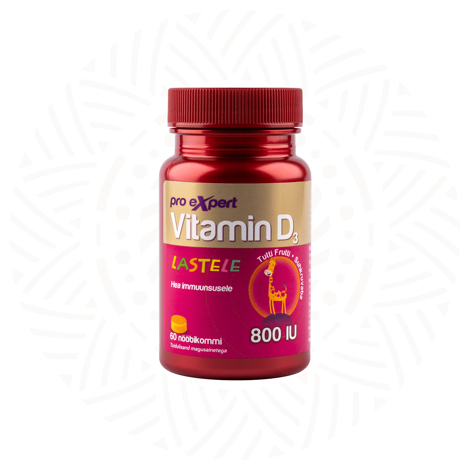 Vitamin D3 Pro Expert for Kids 800IU N60 — bottle