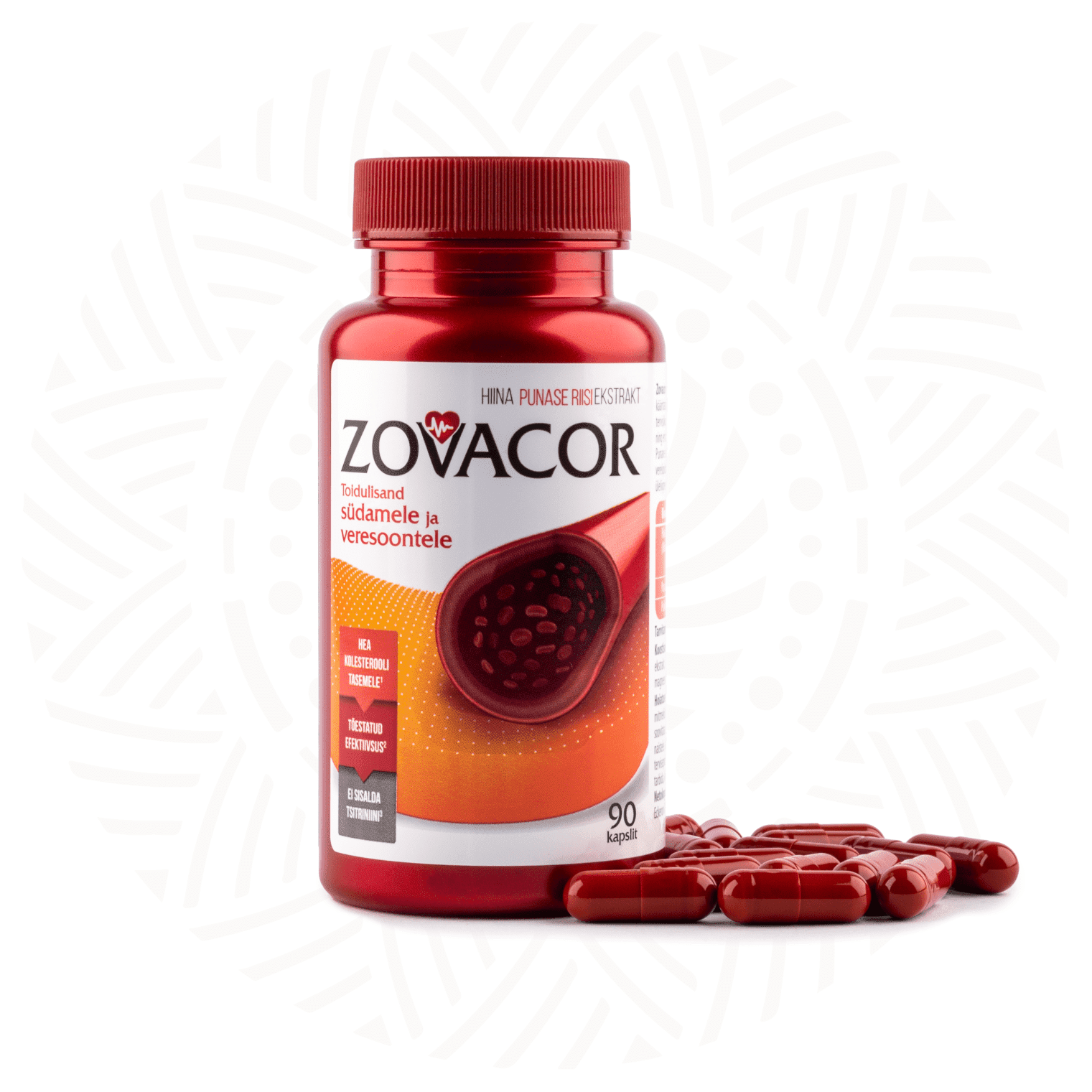 Zovacor N90 — bottle and capsules