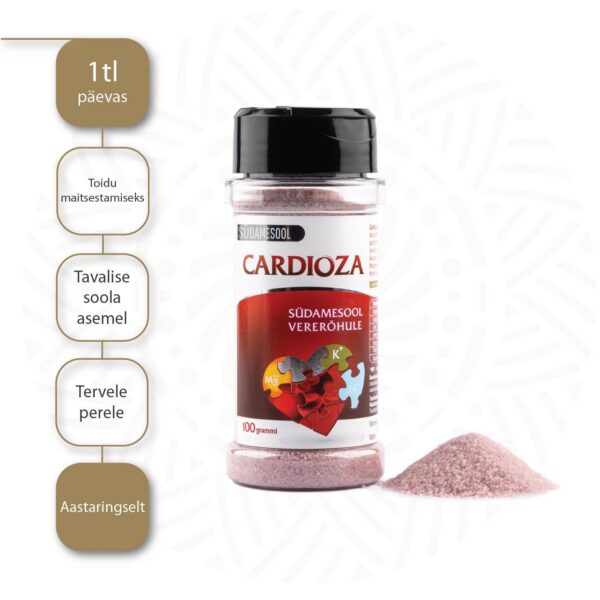 Cardioza Südamesool 100g — tarvitamisjuhend