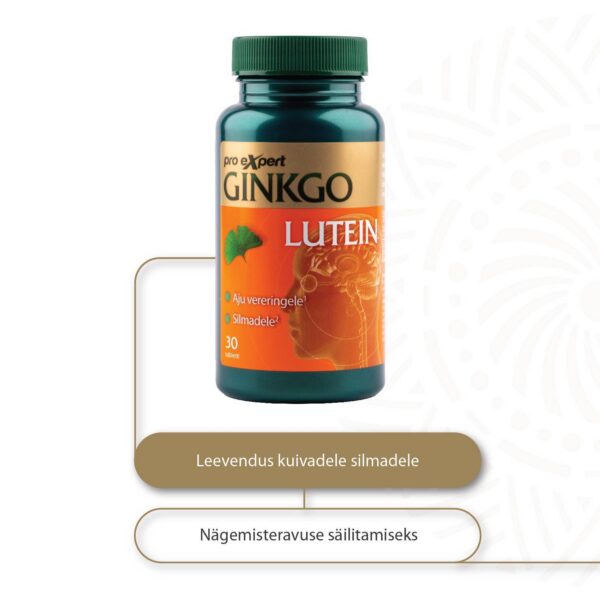 Ginkgo Pro Expert LUTEIN N30 — purk
