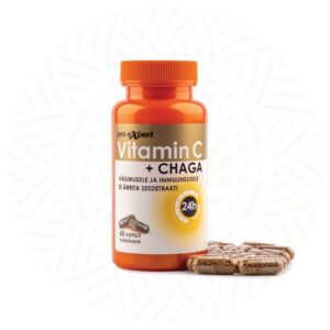 Vitamiin C PRO Expert + CHAGA TR N60