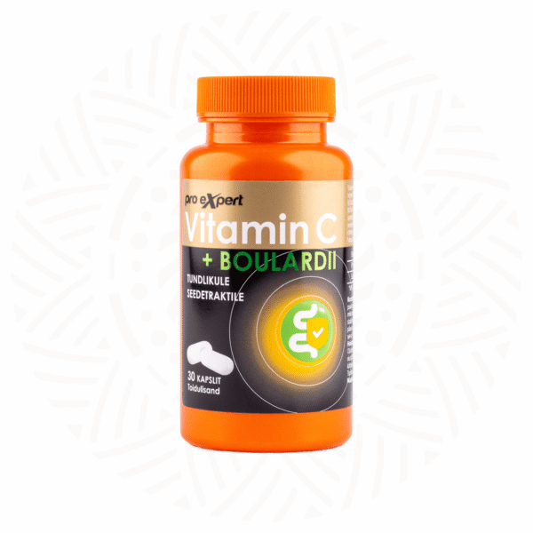 Vitamin C Pro Expert + BOULARDII capsules N30 — bottle