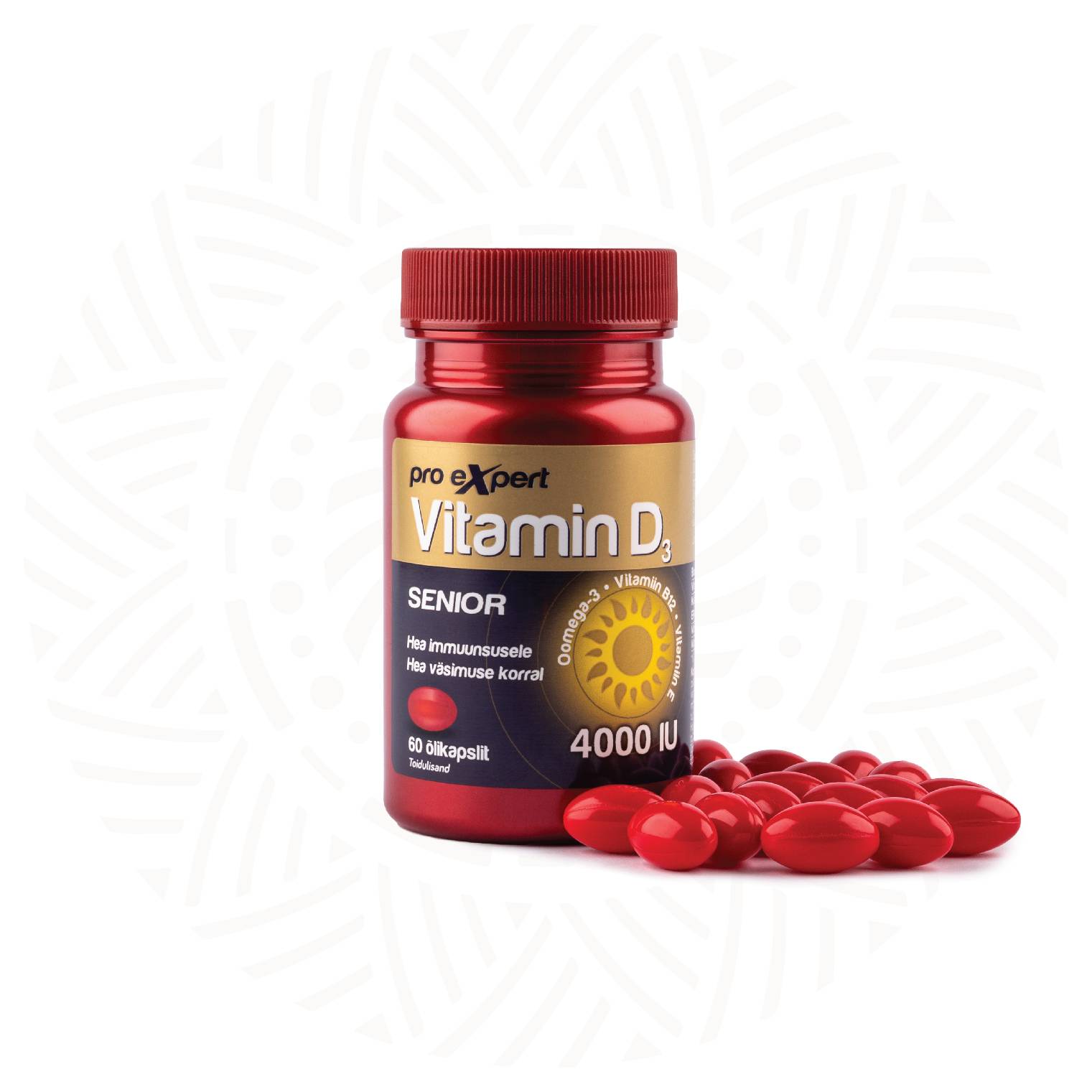Vitamin D3 Pro Expert 4000IU SENIOR N60