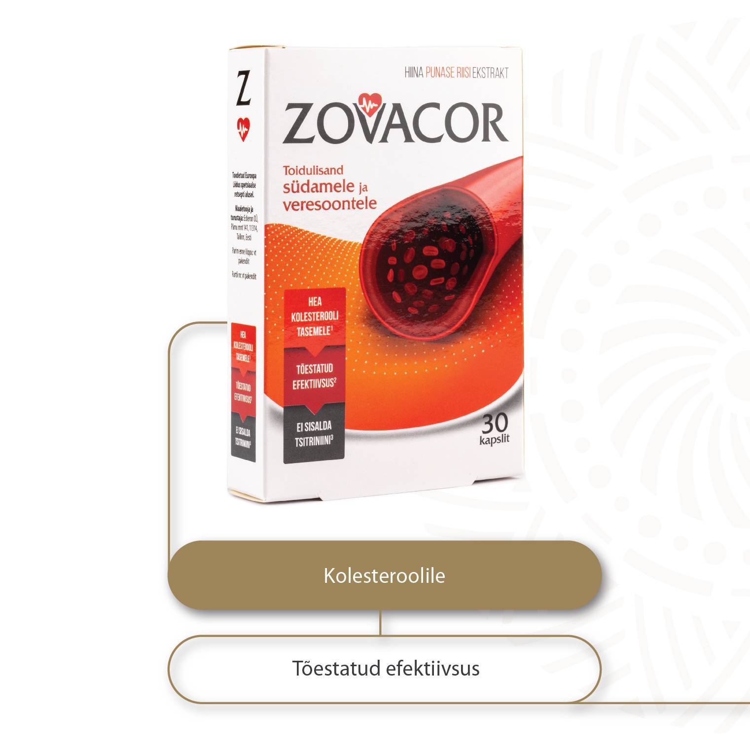 Zovacor N30 — purk