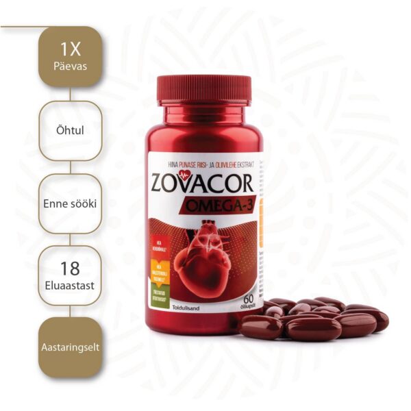 Zovacor OMEGA N60 — tarvitamisjuhend